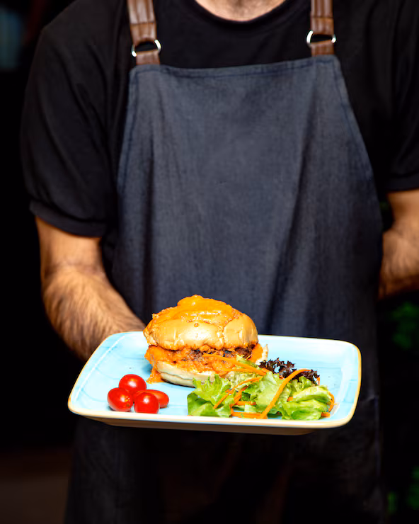 Our Chef Working